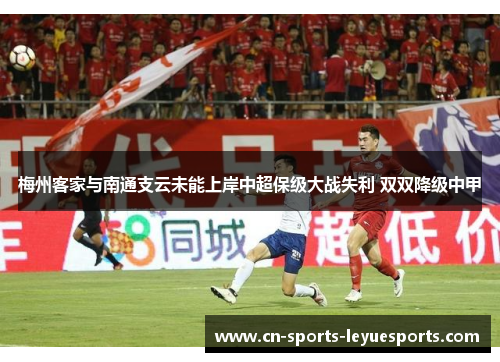 梅州客家与南通支云未能上岸中超保级大战失利 双双降级中甲